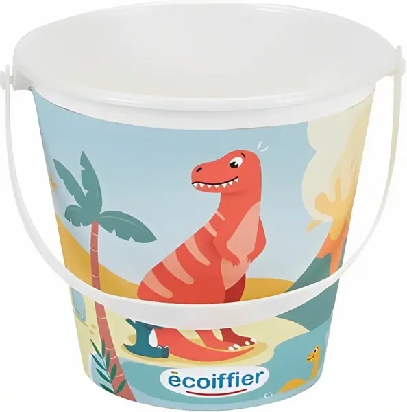 Ecoiffier Găleată de vară - Cu dinozaur, 17 cm