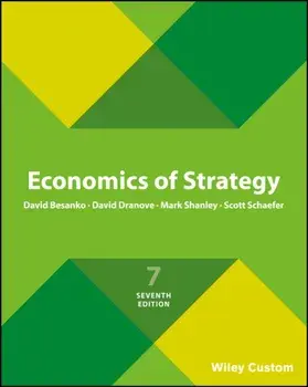 Economics of Strategy, Paperback/Scott Schaefer