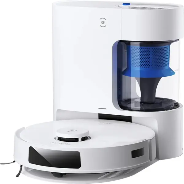 Ecovacs Robot de aspirare Ecovacs DKX56, Functie mop, Capacitate praf 0.4 L, Acumulator 5200 mAh, Autonomie 300 min, Navigatie TrueMapping 2.0