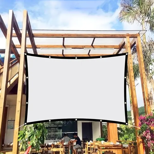 Ecran de proiectie portabil 100 inch, 16:9, 2.66 x 1.49 m, alb,