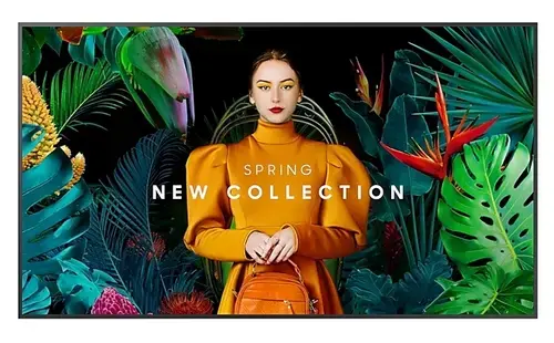 Ecran Profesional VA LED Samsung 65inch LH65QMCEBGCXEN, Ultra HD (3840 x 2160), HDMI, DisplayPort (Negru)