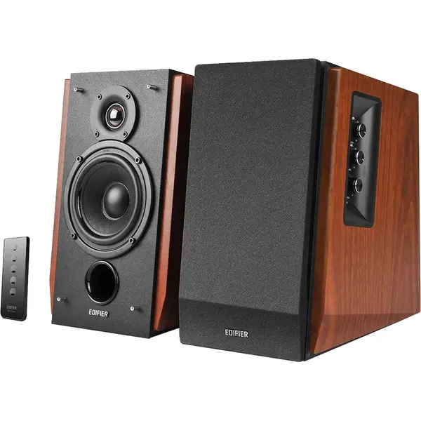edifier Boxe Edifier 2.0 R1700BTS-BR, 66W, Bluetooth, Telecomanda, Maro