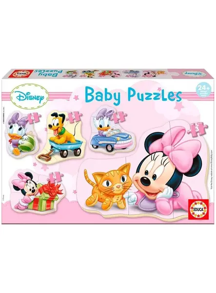 Educa 3-4-4-4-5 Pcs Minnie (80-15612)