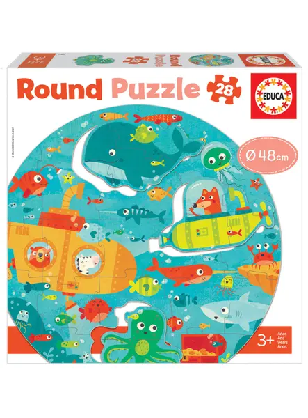 Educa Round Puzzle Under The Sea (80-18907)