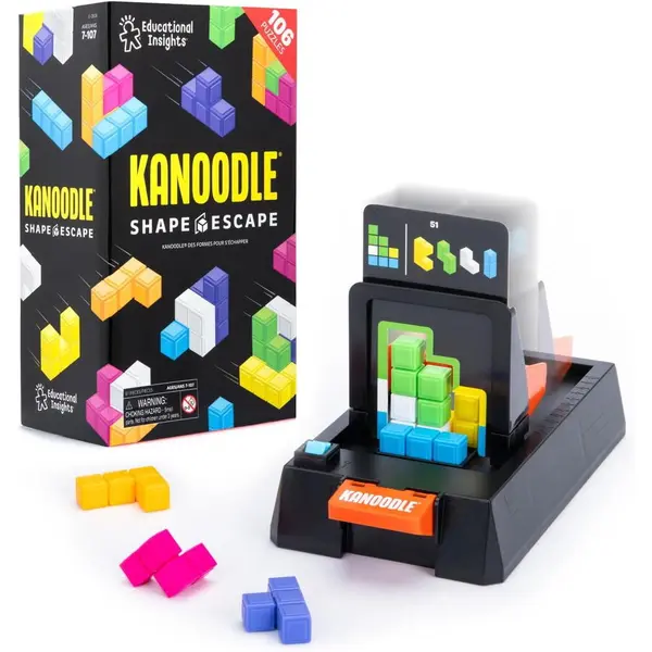 Educational Insights Joc Educational Insights Kanoodle Shape Escape, 1 jucator, 7+ ani, 53 provocari