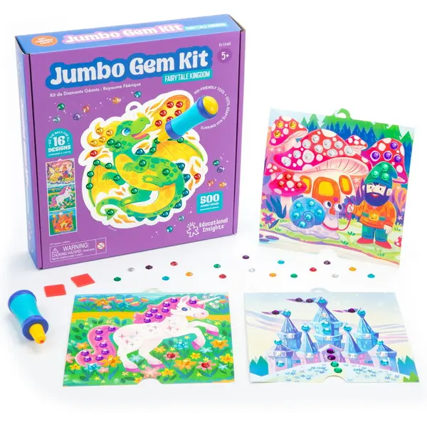 Educational Insights Set creativ cu diamante - Regatul basmelor