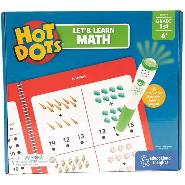 Educational Insights Set Hot Dots® - Invat matematica