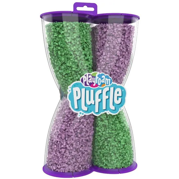 Educational Insights Spuma de modelat Playfoam Pluffle Twist Reflectorizanta, varsta 3-12 ani