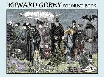 Edward Gorey Coloring Book, Paperback/***