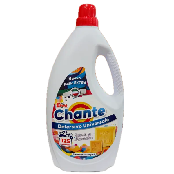 Efekt detergent rufe gel universal Chante 5L, 125 spalari, Savon de Marseille, efect anticalcar - Default Title