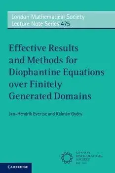 Effective Results and Methods for Diophantine Equations over Finitely Generated Domains, Paperback/***