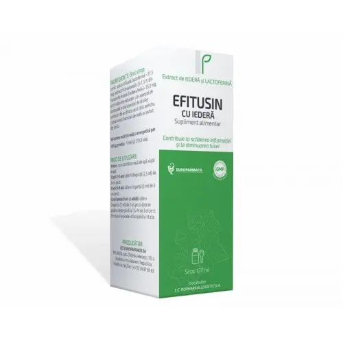 Efitusin cu iedera sirop Zephyr Labs