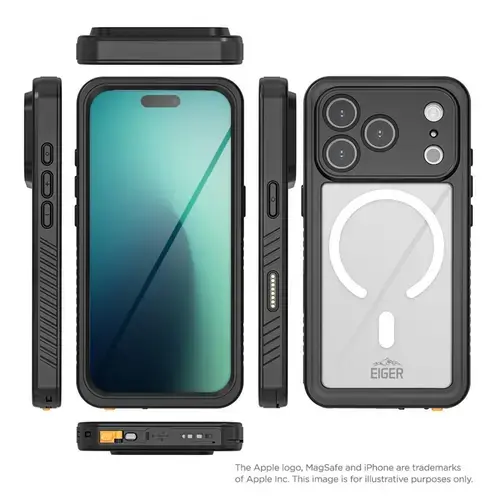Eiger Husa Avalanche Magsafe iPhone 17 Pro Max Black