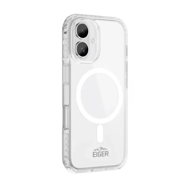 Eiger Husa Ice Grip Magsafe iPhone 16 Clear