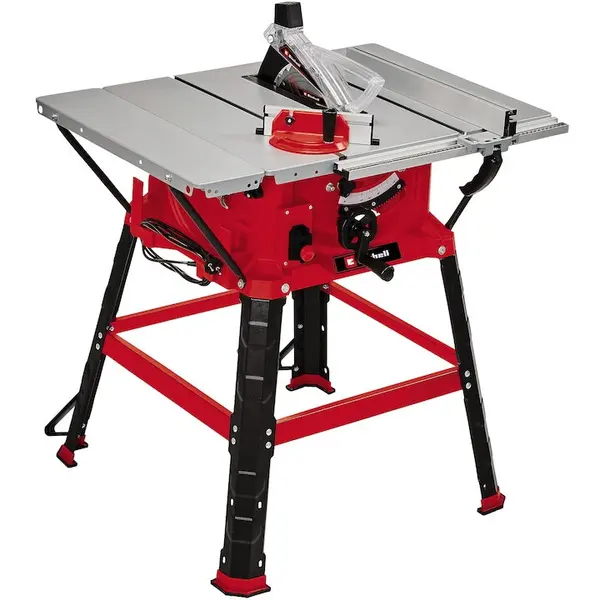 Einhell Ferastrau circular cu masa Einhell TC-TS 254 U, 1800 W, 4250 RPM, 254x30 mm diametru disc, 80 mm inaltimea maxima de taiere la 90°
