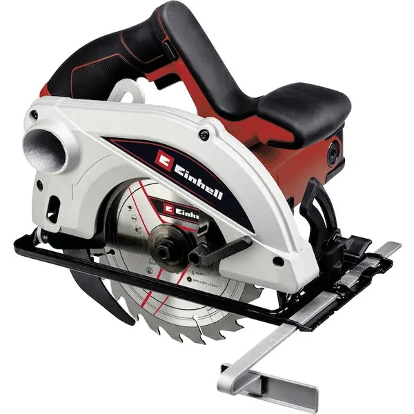Einhell Fierastrau circular de mana Einhell TC-CS 1250, 1250 W, 5500 RPM, 55 mm adancime maxima taiere, 165 mm diametru disc