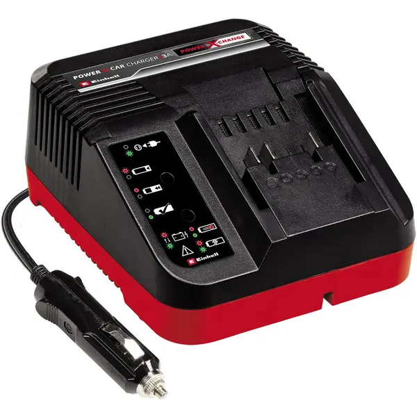 Einhell Incarcator acumulatori auto Einhell Power-X-Car 18 V, 3 Ah, Negru-Rosu