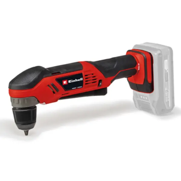 Einhell Masina de gaurit si insurubat (bormasina) in unghi pe acumulator Einhell Expert TE-AD 18 Li - Solo, 18V, 1100 RPM, 45 Nm cuplu, 10 mm mandrina, fara incarcator/acumulator