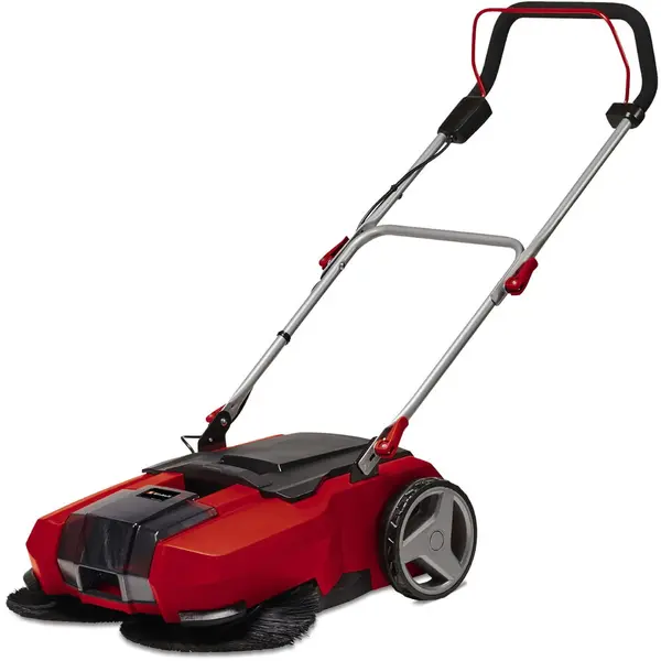 Einhell Masina de maturat pe acumulator Einhell TE-SW 18/610 Li-Solo, 18 V, tehnologie PXC, 20 l capacitate vas, 610 mm latime lucru, 1800 m²/h capacitate maturare, fara acumulator/incarcator, Rosu-Negru