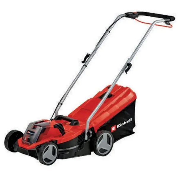 Einhell Masina de tuns iarba/gazon pe acumulator Einhell Power X-Change GE-CM 18/33 Li-Solo, 18 V, 33 cm latime taiere, inaltime taiere 5 trepte 25-65 mm, sac 30 l, livrat fara acumulator/incarcator