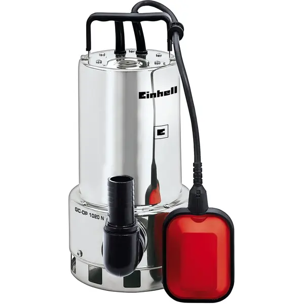 Einhell Pompa pentru apa murdara Einhell GC-Dp 1020 N, 1000W, 18000 l/h, Rosu-Negru
