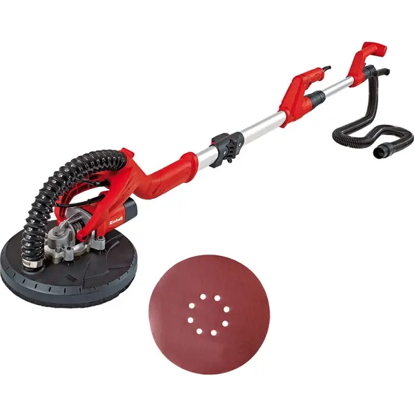 Einhell Slefuitor pentru pereti (Polizor pereti) cu brat telescopic Einhell TC-DW 225, 600W, Rosu-Negru