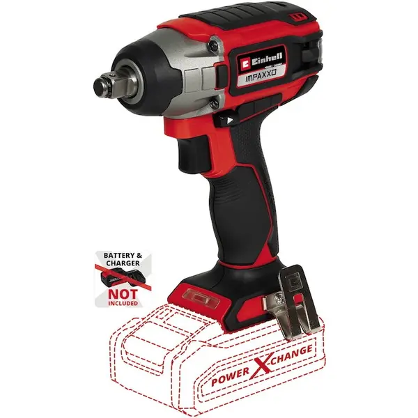 Einhell Surubelnita cu impact pe acumulator Einhell Power X-Change IMPAXXO 18/230 Solo, 18 V, Motor Brushless, 230 Nm, 2900 RPM, fara acumulator/incarcator