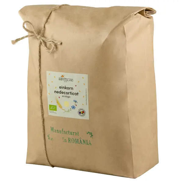 Einkorn nedecorticat eco pentru culturi de iarba - sucuri iarba de grau 3kg