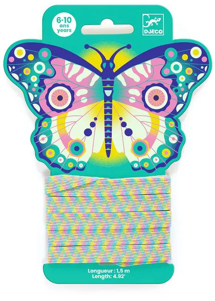Elastic pentru sărit Djeco - 150 cm, multicolor