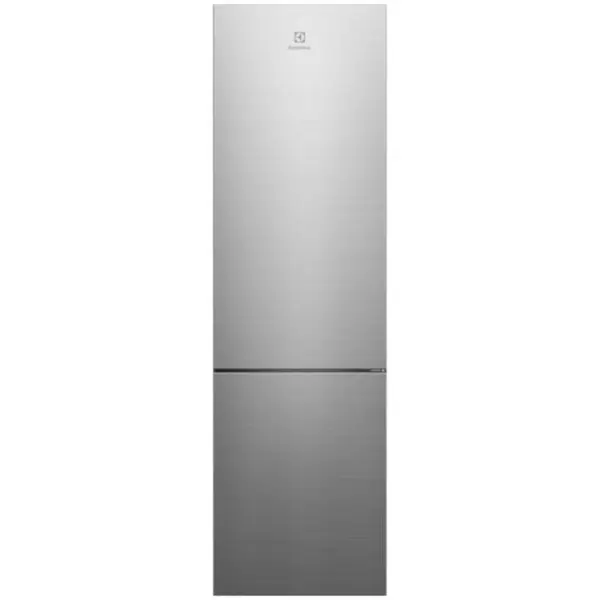 Electrolux Combina frigorifica Electrolux ENT7MD36X, Capacitate 363 l, Multi Flow, Control electronic, Iluminare LED, Usi reversibile, Clasa D, H 202 cm, Inox