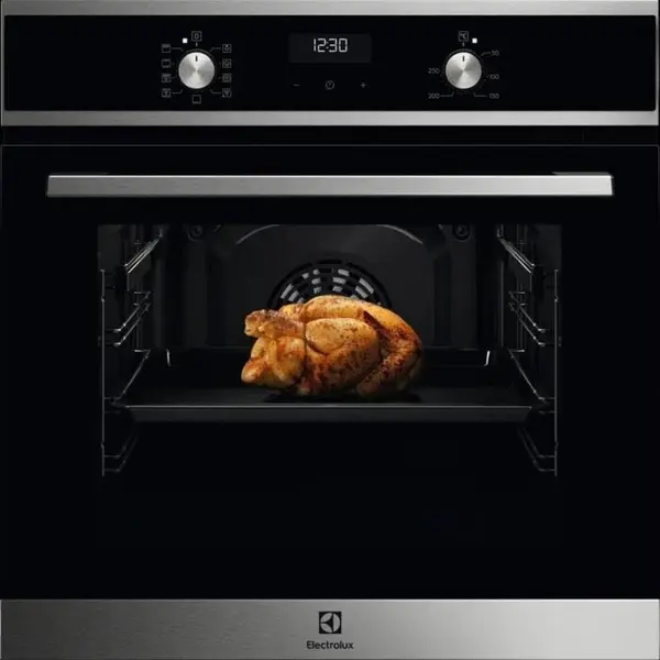 Electrolux Cuptor incorporabil Electrolux EOD5H70BX, Electric, 65 l, AquaClean, 10 functii, SteamBake, Grill, Clasa A, Inox
