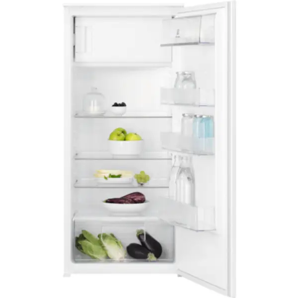 Electrolux Frigider cu doua usi incorporabil Electrolux LFB3AE12S, 188L, Clasa E, H 122 cm, alb