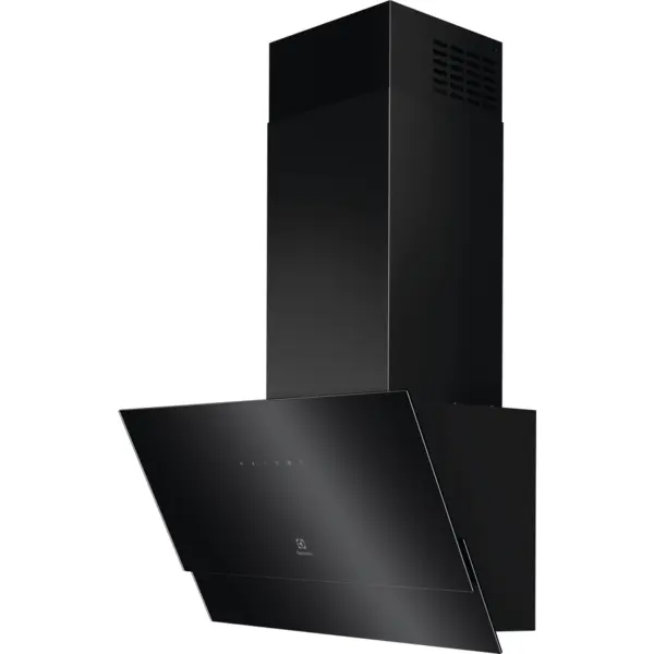 Electrolux Hota incorporabila Electrolux LFV626K, 3+1 trepte, Hob2Hood, 60 cm,1 motor, capacitate maxima de absorbtie 710 mc-h, Negru Negru