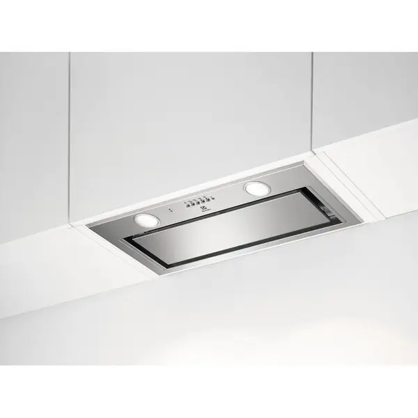 Electrolux Hota incorporabila Electrolux Seria 700 Sense LFG716X, 700 mc/h, 1 motor, 3 viteze+intensiv, telecomanda, conectivitate plita, inox