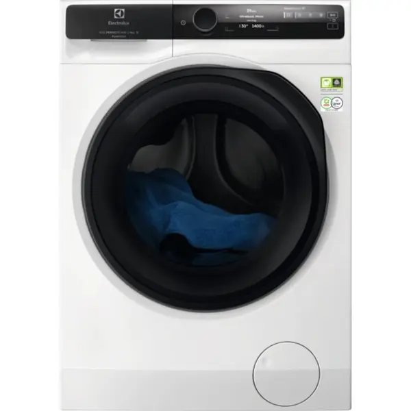 Electrolux Masina de spalat rufe ELECTROLUX EW9F7607WCE PerfectCare800 Ecoline, 11 kg, 1600 rpm, Clasa A, Wi-Fi, motor Inverter, display TFT, ColourCare+SteamCare + SensiCare+SmartSelect, UltraQuick 39', Rapid 20', TimeManager, Abur EasyIron, Alb