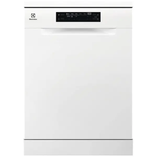 Electrolux Masina de spalat vase Electrolux ESM48310SW, 14 seturi, 8 programe, AirDry, MaxiFlex, Afisaj digital, Clasa D, Motor inverter, 60 cm, Alb