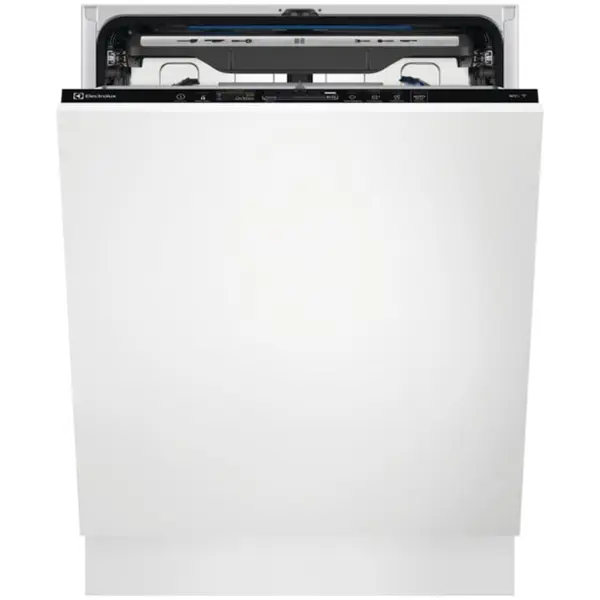 Electrolux Masina de spalat vase incorporabila Electrolux EEG88520W, 14 seturi, 8 programe, MaxiFlex, AirDry, QuickSelect, WiFi, Time Beam, Afisaj digital, Clasa B, Motor inverter, 60 cm