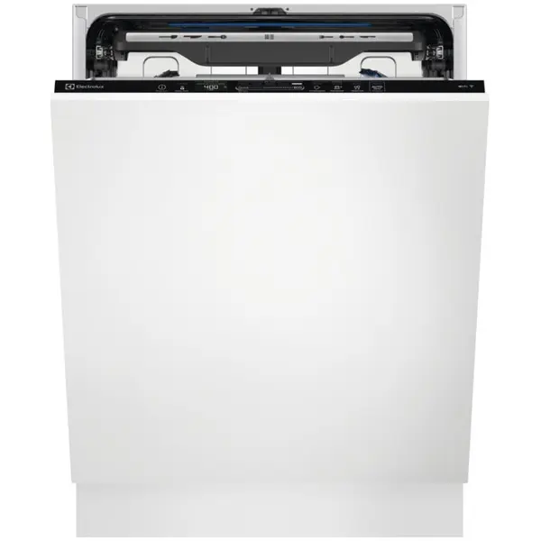 Electrolux Masina de spalat vase incorporabila Electrolux EEM69410W, 15 seturi, 8 programe, MaxiFlex, AirDry, QuickSelect, WiFi, Afisaj digital, Clasa C, Motor inverter, 60 cm, Alb
