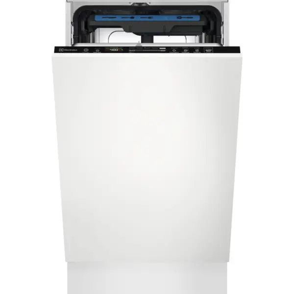 Electrolux Masina de spalat vase incorporabila Electrolux EEG63410L, 10 seturi, 8 programe, AirDry, Usa slide, Motor inverter, SatelliteClean, Iluminare interioare, Time Beam, Clasa C, 45 cm