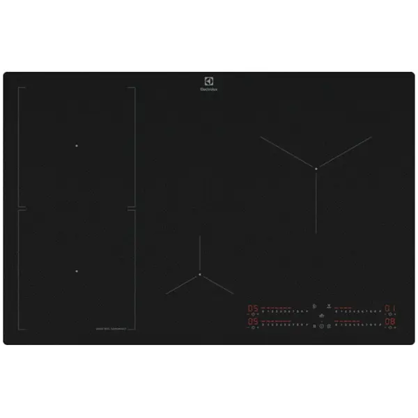 Electrolux Plita incorporabila Electrolux EIS82453IZ, Inductie, 4 zone de gatit, Sense Boil, Control touch, Conectivitate hota, Booster (4 zone), Timer electronic, Oprire automata, Negru mat