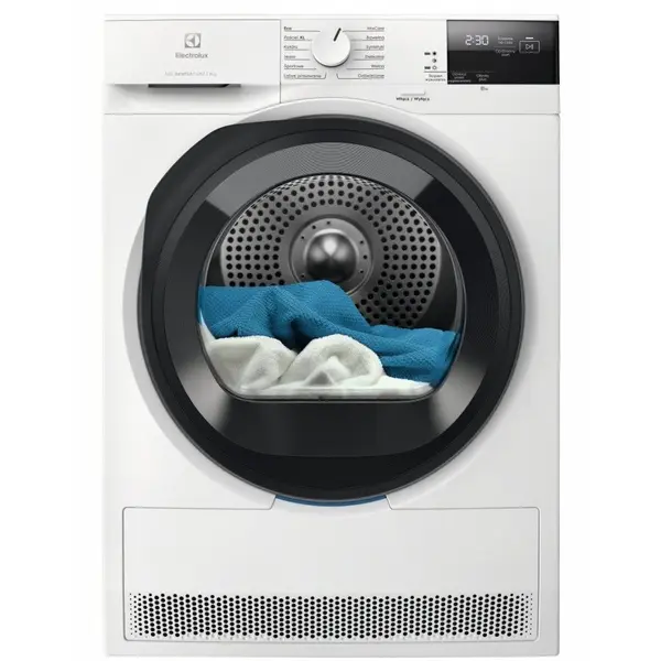 Electrolux Uscator de rufe cu pompa de caldura Electrolux EW6D295GP, 9 Kg, A+++, Tehnologie GentleCare, MixCare, SensiCare, 600W, Alb