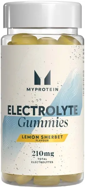 Electrolyte Gummies, lămâie, 60 de comprimate masticabile, Myprotein