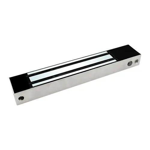 Electromagnet 280 kgf pentru exterior, waterproof, bobină cupru 100%, monitorizare, montare aparentă, inox, CSE-280PW-S