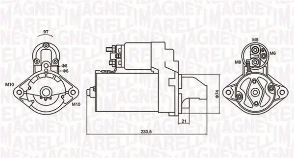 Electromotor (12V, 1,8kW) BMW Seria 1 (E81), 1 (E87), 3 (E90), 3 (E91), 3 (E92), 3 (E93), 5 (E60), 5 (E61), 6 (E63), 6 (E64), 7 (E65, E66, E67), X3 (E83), X5 (E70), X6 (E71, E72) 2.0D 3.0D intre 2004-