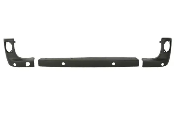Element bara (fasie de protectie) Spate (set) potrivit MERCEDES CITAN MIXTO (DOUBLE CABIN), CITAN (MPV), CITAN MINIVAN (W415); RENAULT KANGOO, KANGOO BE BOP, KANGOO EXPRESS, KANGOO II 04.05-