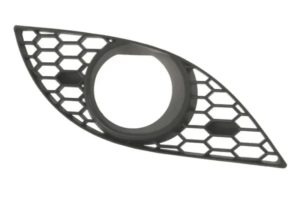 Element bara fata dreapta (cu orificii lampa ceata, plastic, negru, M-PAKIET) potrivit BMW 5 E60, E61 07.03-02.07