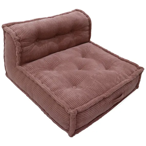 Element Canapea Modulară, textil, roz antic