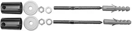 Element montaj WC suspendat Duravit 0067121000, Otel