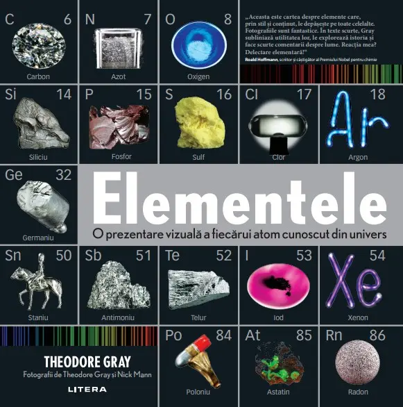 Elementele. O prezentare vizuală a fiecărui atom cunoscut din univers