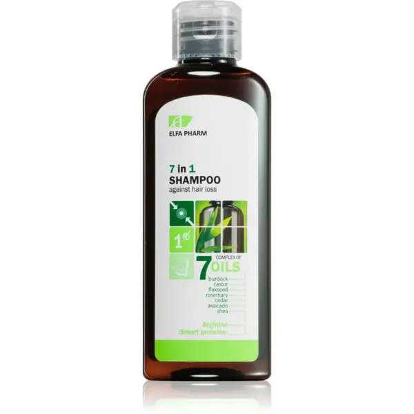 Elfa Pharm Intensive Cosmetic Complex Of 7 Oils 7in1 Shampoo Șampon împotriva căderii părului 200 ml